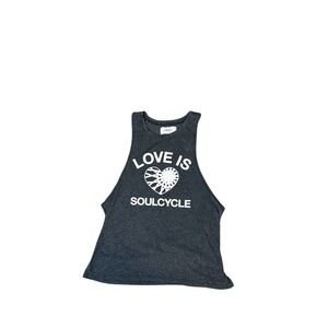SOULCYCLE | Love Is soulcycle tank top